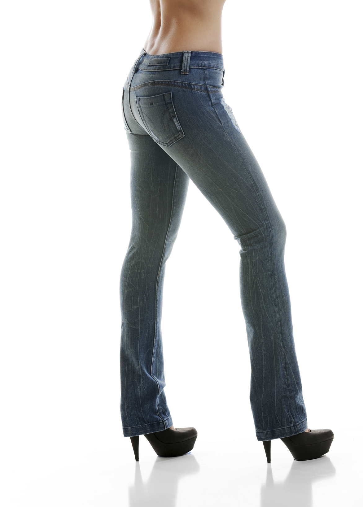 Supermodel In Jeans